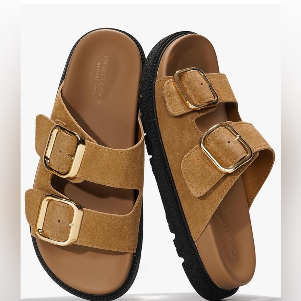 Suede Sandals